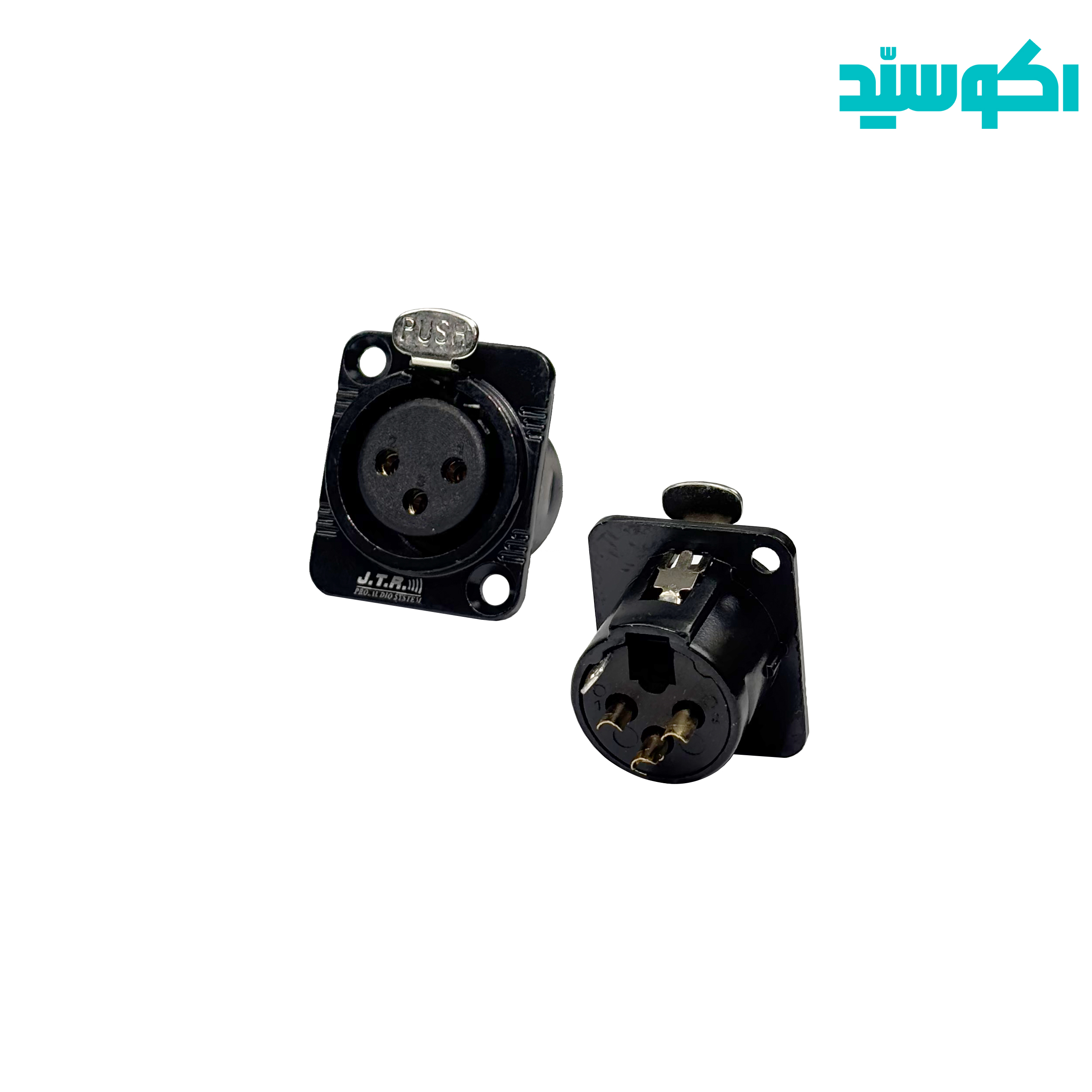 کانکتور نصبی ماده XLR مدل JTR