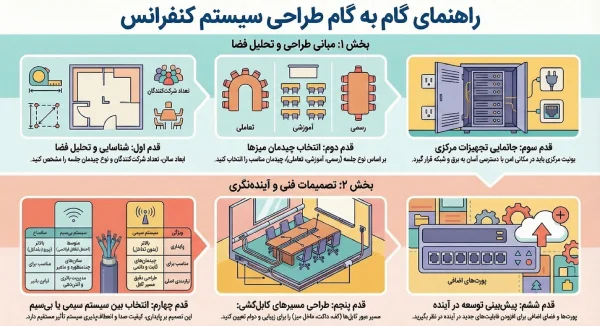 نصب سیستم کنفرانس